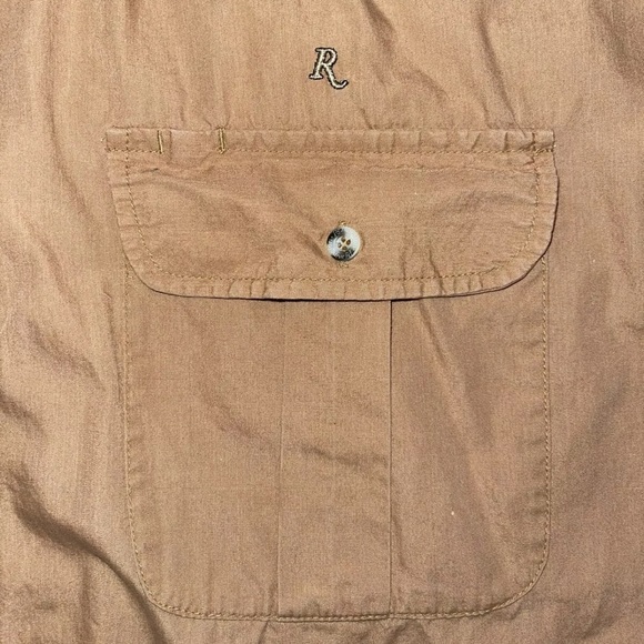 Remington Outdoor Clothing Mens Long Sleeve Button Down Sz XXL Vintage - Picture 2 of 5
